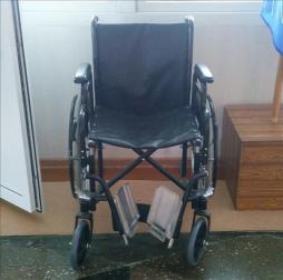 Для инвалидов и лиц с ОВЗ была приобретена инвалидная коляска
